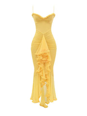 Priscilla - Ruffled Mermaid Dress
