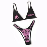 Boho High-Waist Bikini �Golden Hour