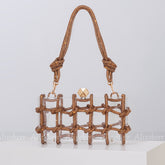Saying Nothing At All Top Handle Bag