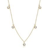 Keep Them Guessing Station Necklace