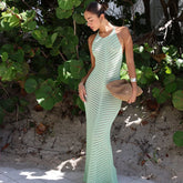 Knitted Hollow Breezy Kaftan