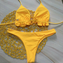 Sculpted Cut-Out Bikini �Floral Dream