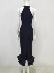 Chasing Midnight Midi Dress