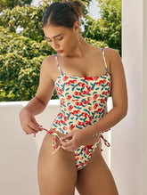 Cherry Print Poolside Style