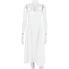 Featherlight Steps Midi Dress