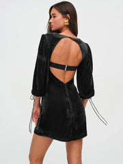 Crying A Million Tears Mini Dress