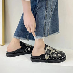 Our Night Is Sparkling Mules Shoes