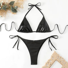 Elegant Two-Piece Set �Crisscross Style