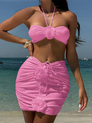 3D Flower Breezy Kaftan