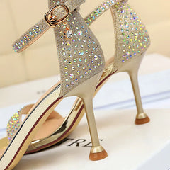 The Color Of The Pump Sandals
