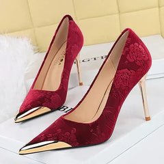 Glittering Gaze Stiletto Heels