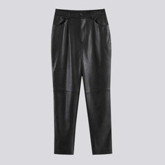 Wax short women's denim pants