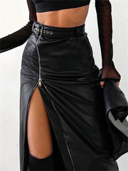 Under The Hot Sun Midi Skirt