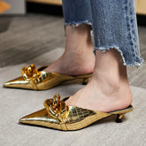 Can't Wait Till The Morning Mules Shoes