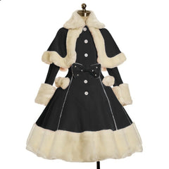 Snowfall Serenade Midi Dress