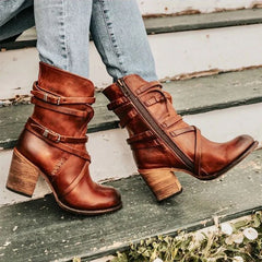 Nothing Happens After Two Mid-Calf Boots