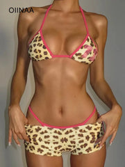 Leopard Halter Crochet Layer