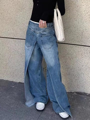 Into The Endless Blue Loose Jeans