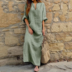 Yvonneâ„?- Striped Maxi Dress