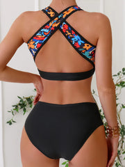 Cross Strap Poolside Style