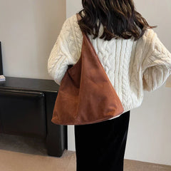 Livia - Suede Tote Bag