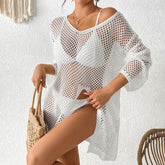 V Neck Mesh Overlay