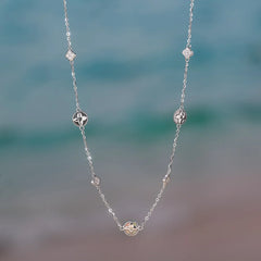 Gold Rush Secrets Station Necklace Set