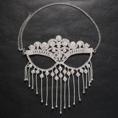 Golden Clouds Mask Jewelry