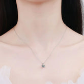 Starlight Nightfall Solitaire Necklace