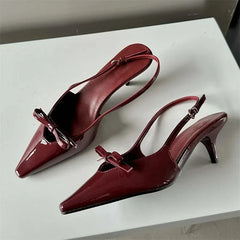 Water To My Roses Slingback Shoes