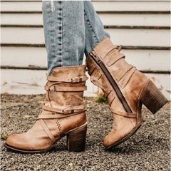 Nothing Happens After Two Mid-Calf Boots