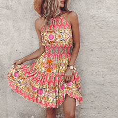 Angelaâ„?- Chic Halter Dress