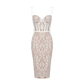 Being Around You Midi Dress
