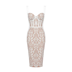 Being Around You Midi Dress