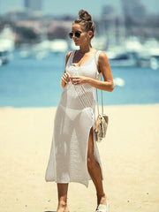 V Neck Beach Cover-Up