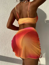 Tie-Dye Cover-Up Luxe Throw-On