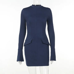 Caught Up In Circles Mini Dress