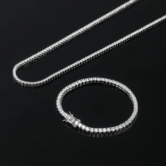 Boy You Got Me Tennis Necklace