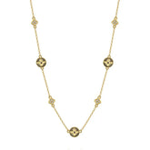 Gold Rush Secrets Station Necklace Set