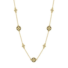 Gold Rush Secrets Station Necklace Set