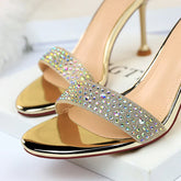 The Color Of The Pump Sandals