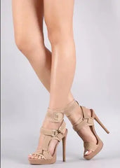 I Deserve Gorgeous Pump Sandals