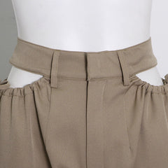 Hollow Out Loose Pants