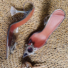 VIP Girls Clear Pump Shoes