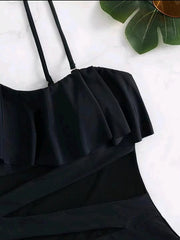 Chic Two-Piece Set �Midnight Swim