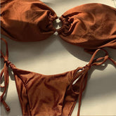 Allure Triangle Bikini �Golden Hour