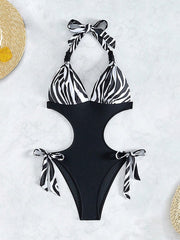 Refined High-Waist Bikini �Satin Glow