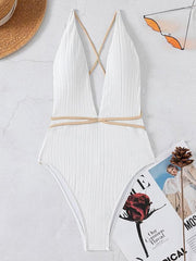 Sculpted Strappy Swimsuit �Vintage Chic