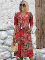 Florenciaâ„?- Vibrant Midi Dress