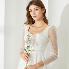 Fairy Sweetheart Neck Midi Tulle Dress